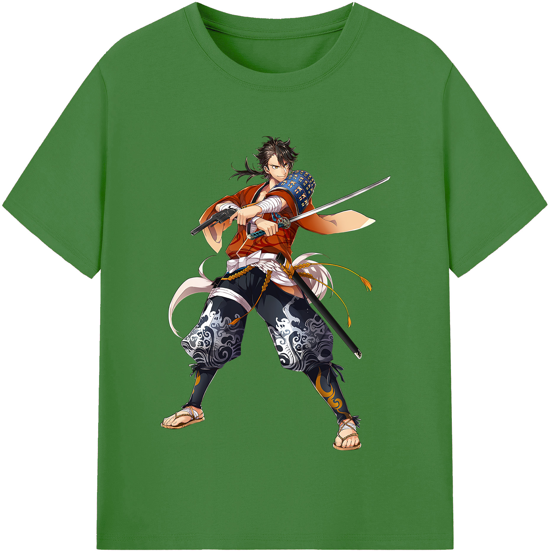 （画像用） 刀剣乱舞 Touken Ranbu レディースカジュアルプリントTシャツ（綿100％）